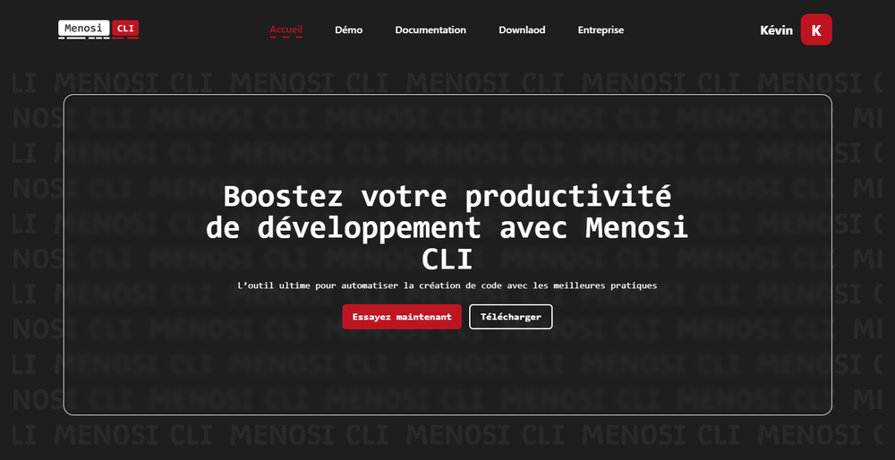 Menosi CLI
